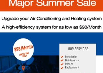 Major Heating and Air Summer Sale