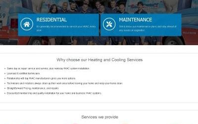 New HVAC Website