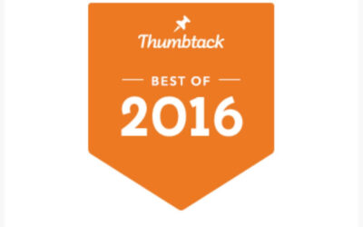 ThumbTack Best of 2016 award